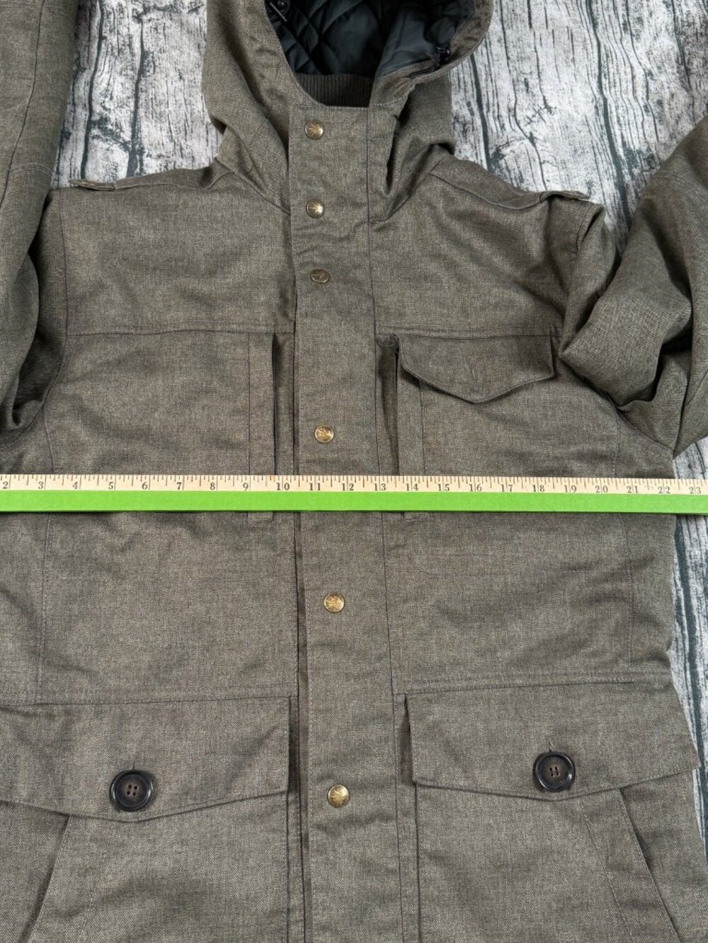 I. Spiewak & Sons Men's Brown Parka Jacket M Thermore Insulated - Picture 9 of 12